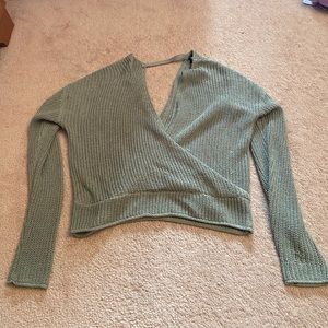 Green sweater